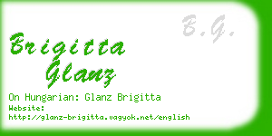 brigitta glanz business card